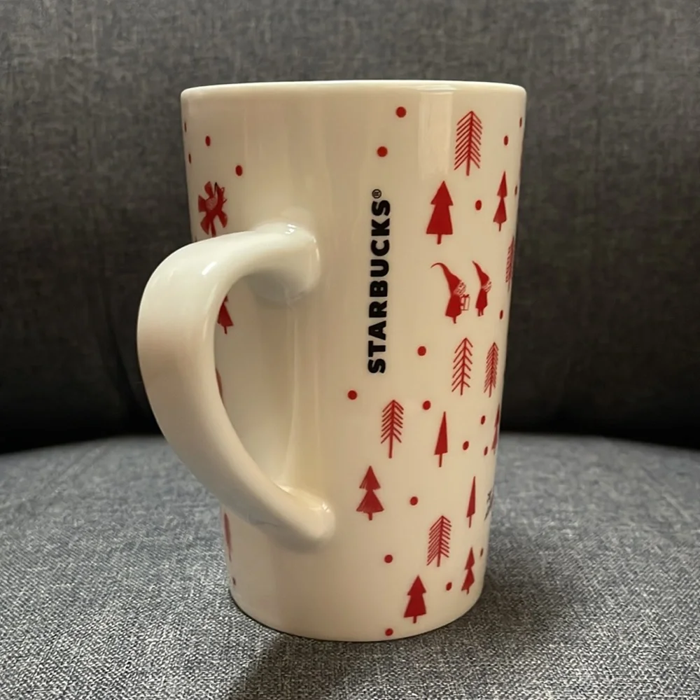 Starbucks Christmas Elves-Gnomes-Reindeer Mug